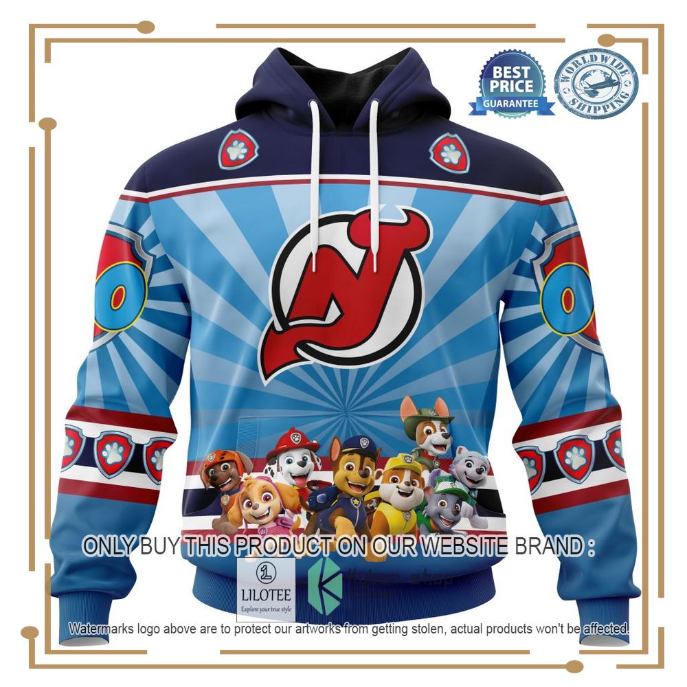 Personalized NHL New Jersey Devils Special Paw Patrol 3D Shirt, Hoodie 18