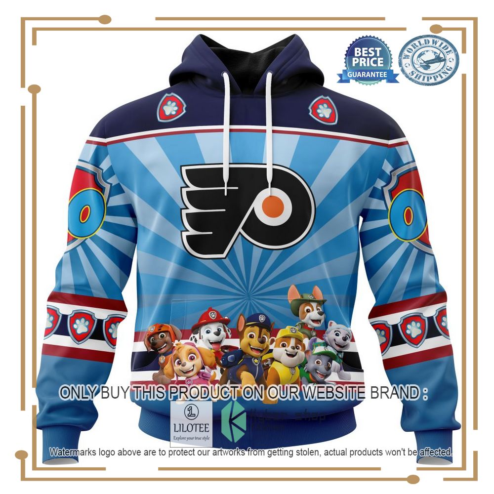 Personalized NHL Philadelphia Flyers Special Paw Patrol 3D Shirt, Hoodie 18