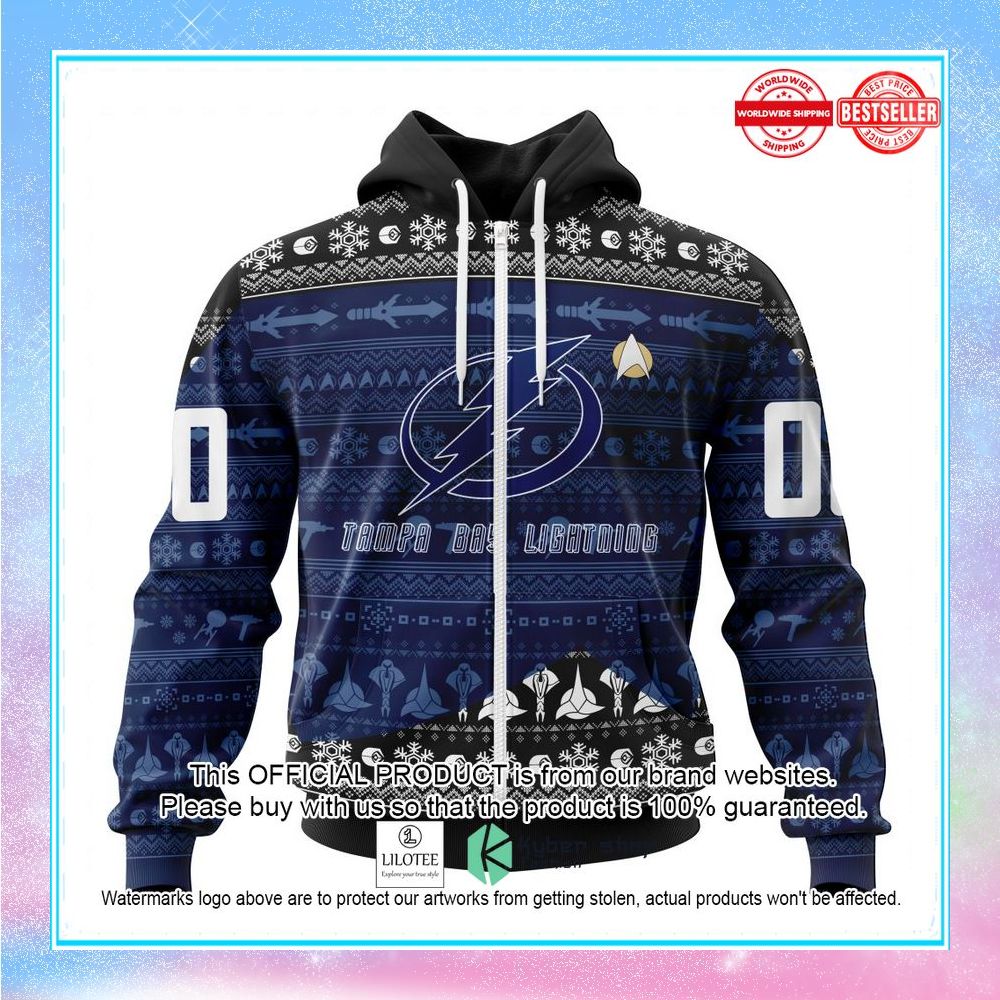 personalized nhl tampa bay lightning star trek shirt hoodie 2 319