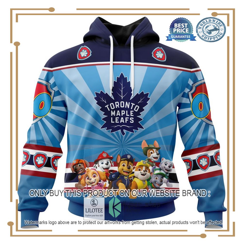 Personalized NHL Toronto Maple Leafs Special Paw Patrol 3D Shirt, Hoodie 18