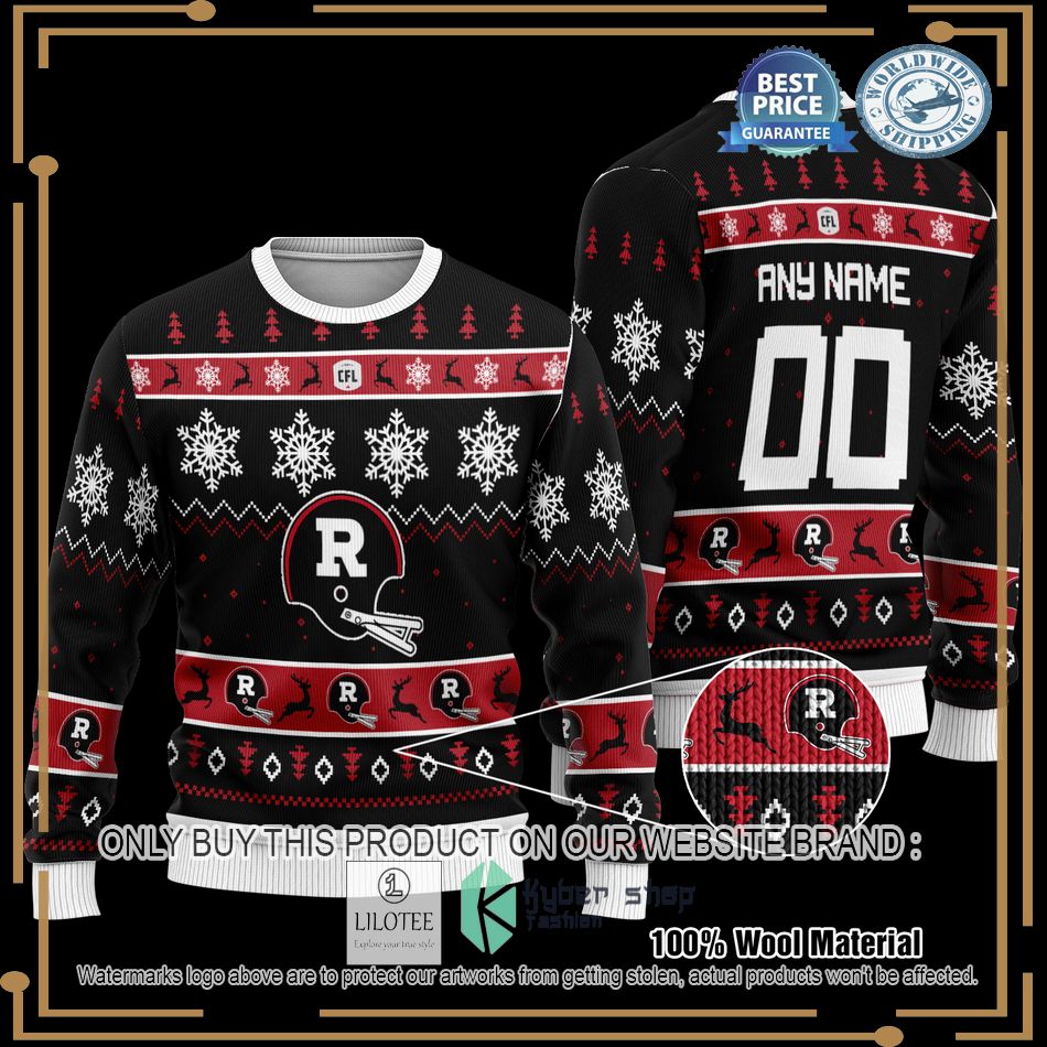 personalized ottawa rough riders christmas sweater 1 64728