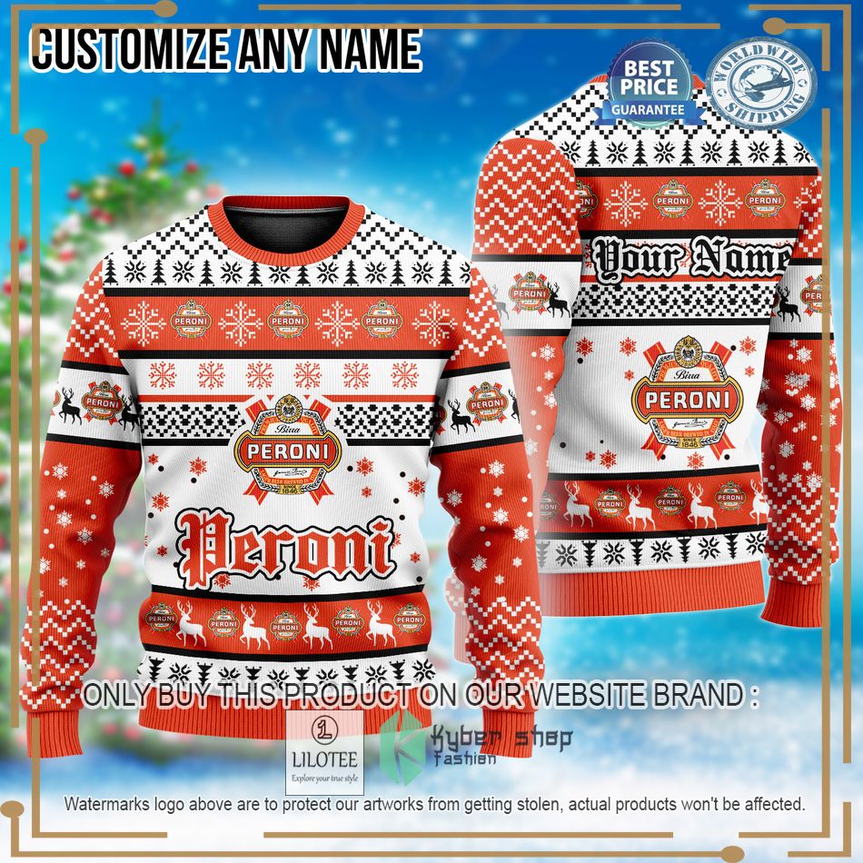 personalized peroni christmas sweater 1 66687