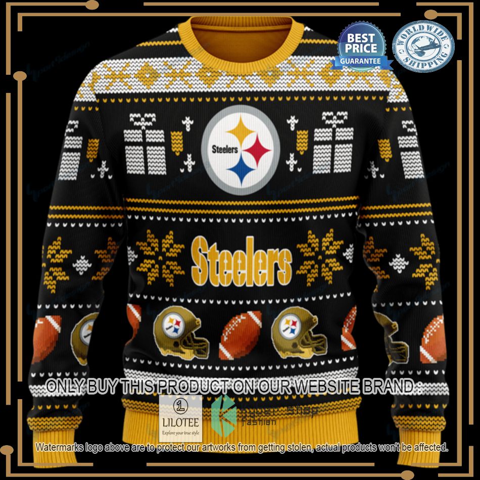 personalized pittsburgh steelers knitted sweater 2 54784
