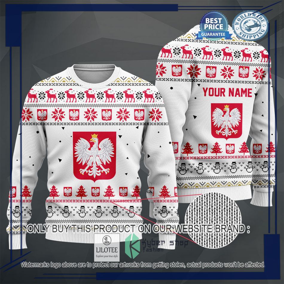 personalized poland football team christmas sweater hoodie sweater 2 52752