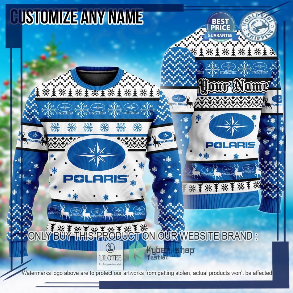 personalized polaris christmas sweater 1 15777