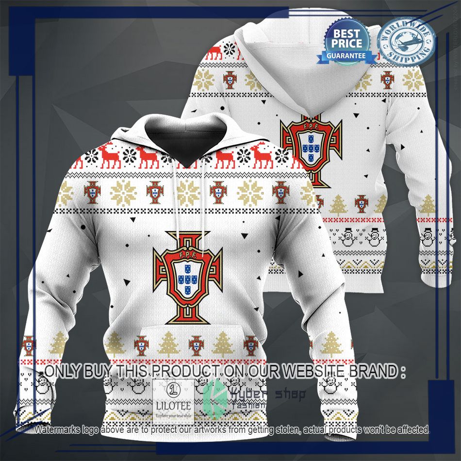 personalized portugal football team christmas sweater hoodie sweater 1 62584