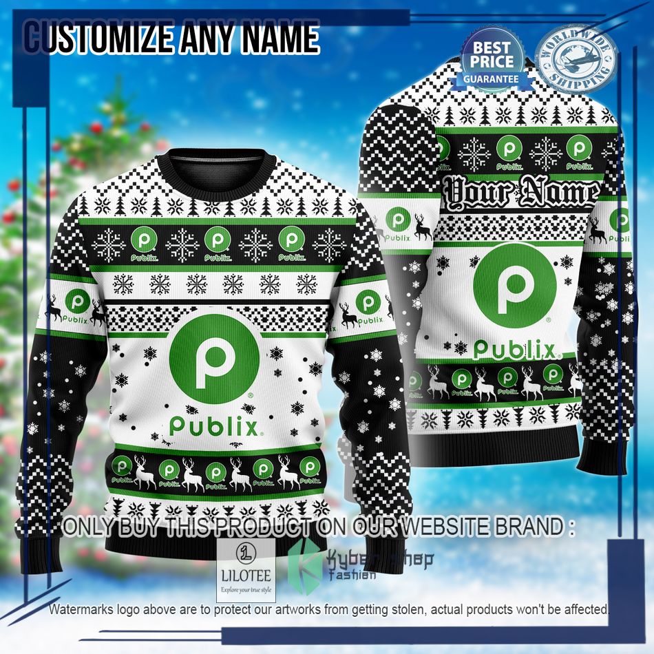 personalized publix custom ugly christmas sweater 1 86203