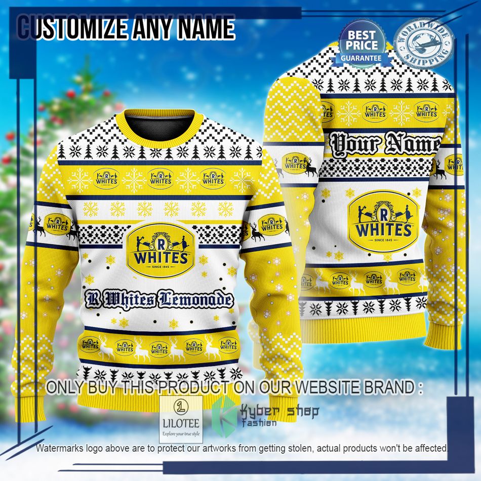 personalized r whites lemonade christmas sweater 1 42595