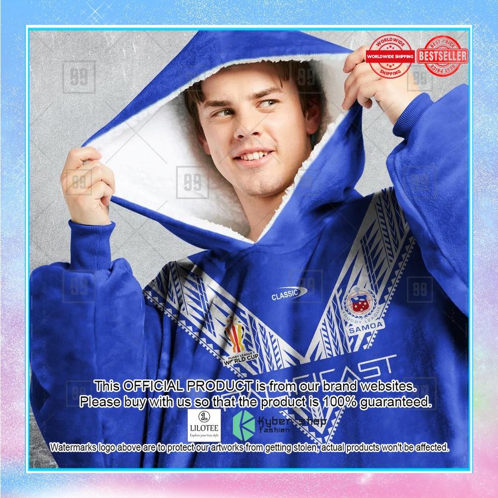 personalized rugby league world cup 2022 samoa rugby league oddie blanket hoodie 2 651