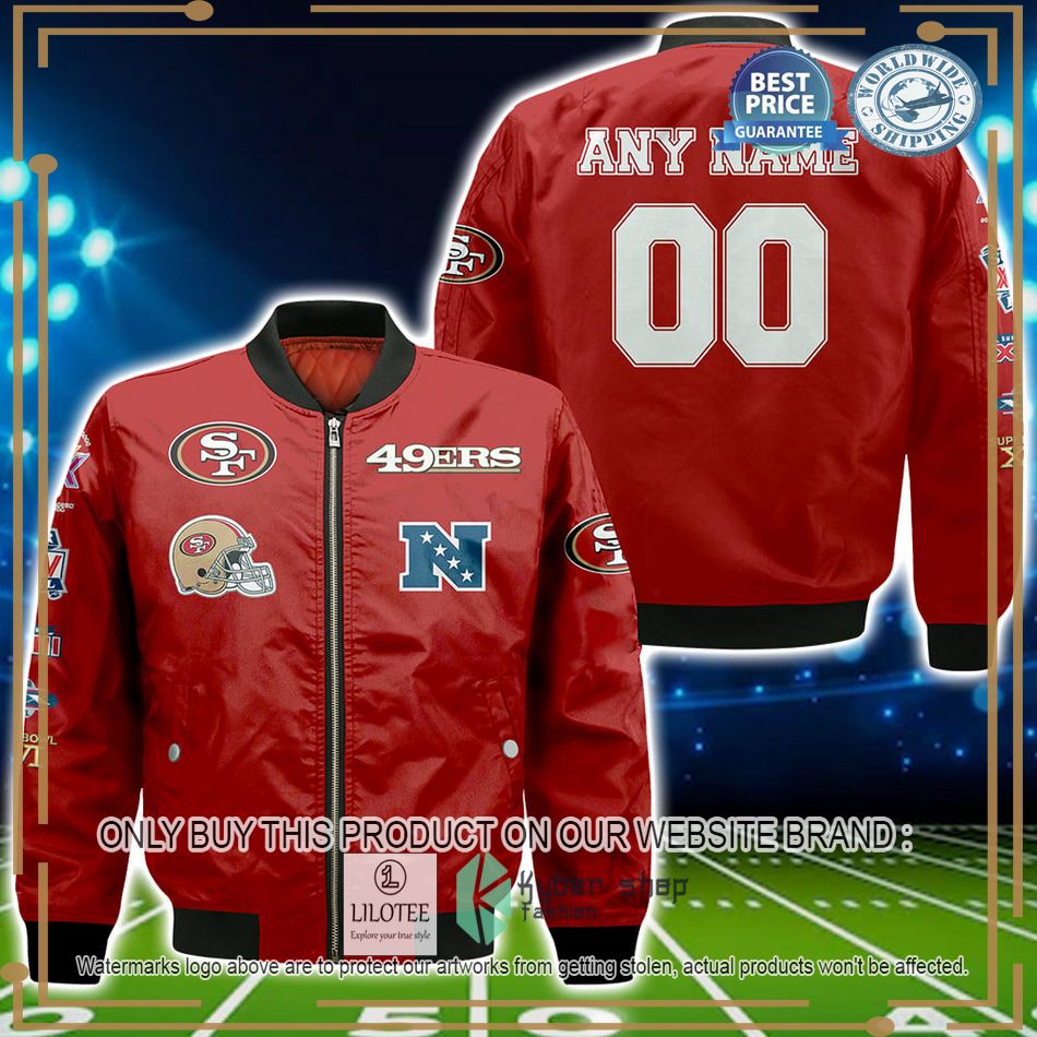 Personalized San Francisco 49ers NFL Bomber Jacket - LIMITED EDITION 7