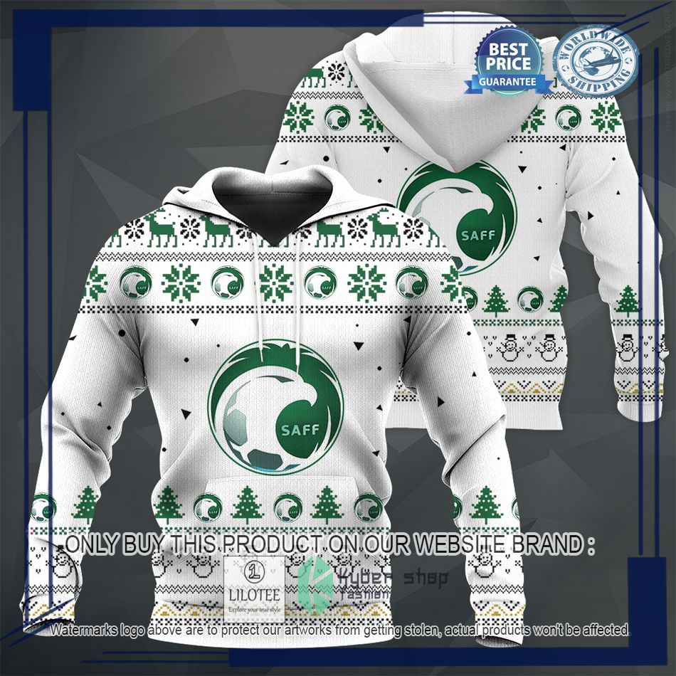 personalized saudi arabia football team christmas sweater hoodie sweater 1 97678