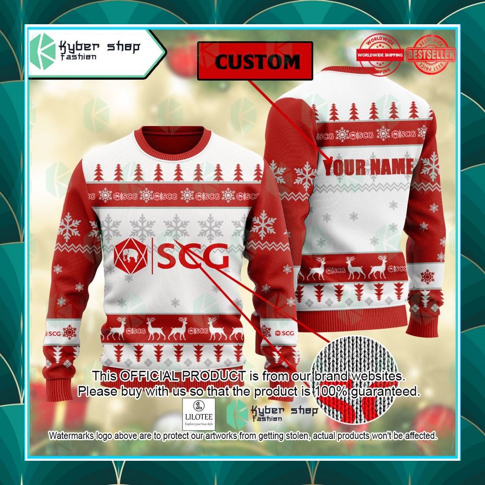 personalized scg christmas sweater 1 361
