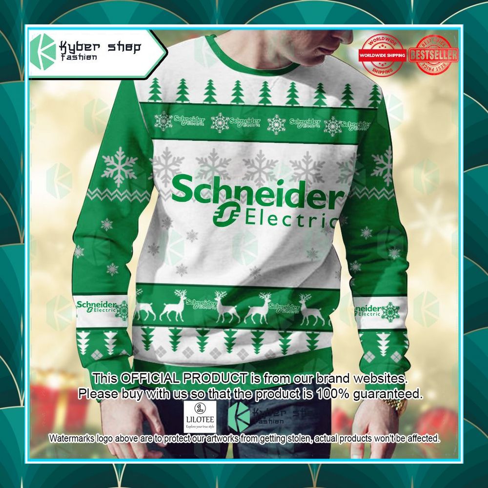 personalized schneider electric christmas sweater 2 739