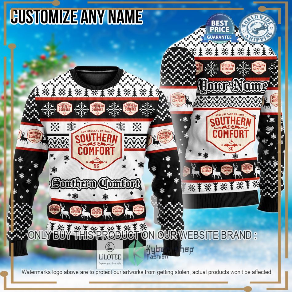 personalized southern comfort christmas sweater 1 59188