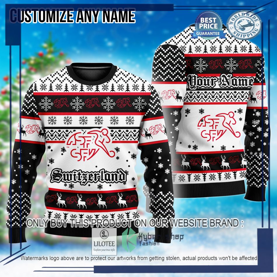 personalized switzerland football team custom ugly christmas sweater 1 56816