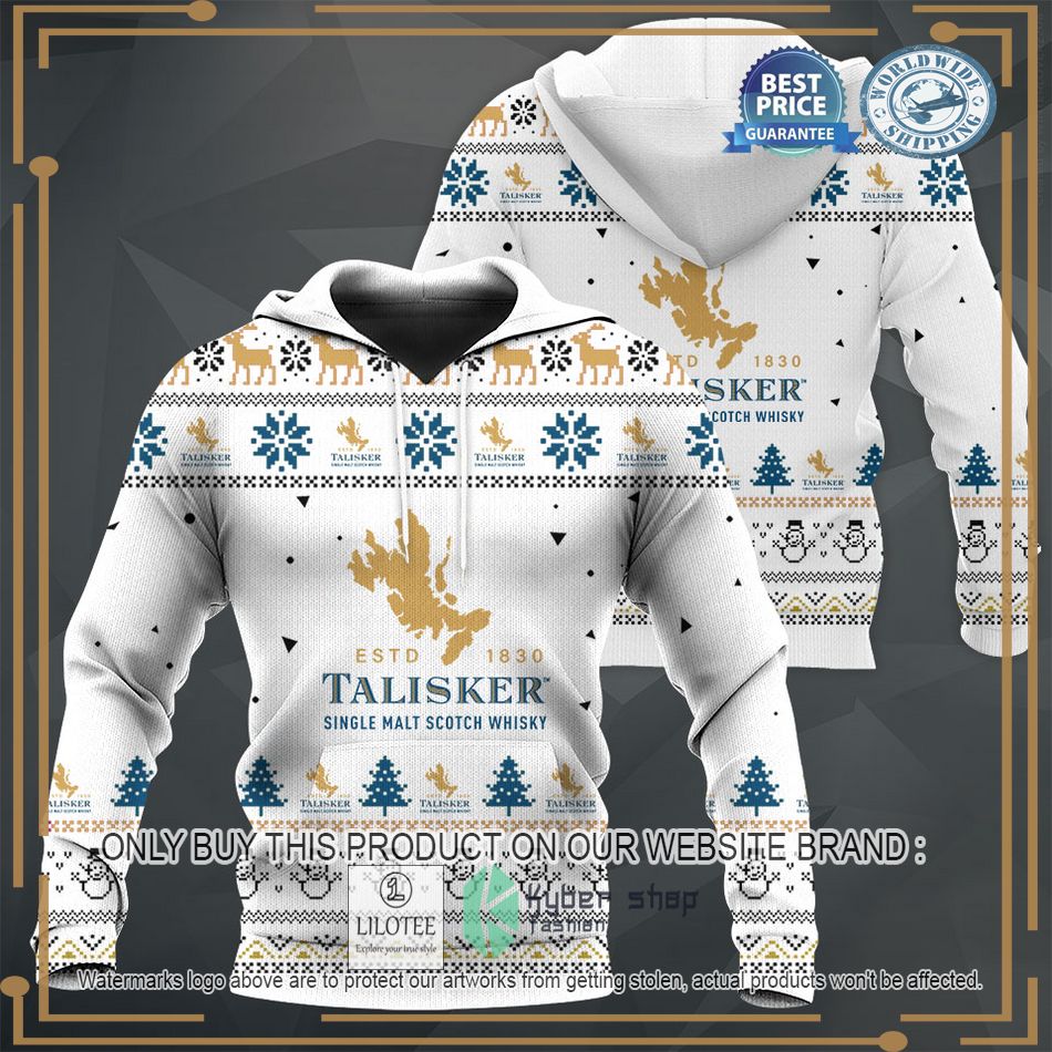 personalized talisker white sweater hoodie sweater 1 93558