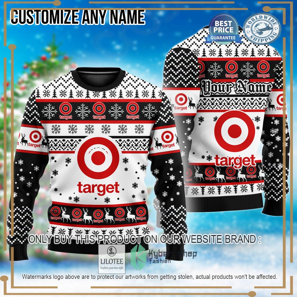 personalized target custom ugly christmas sweater 1 50907