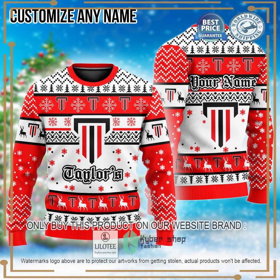 personalized taylors christmas sweater 1 34590