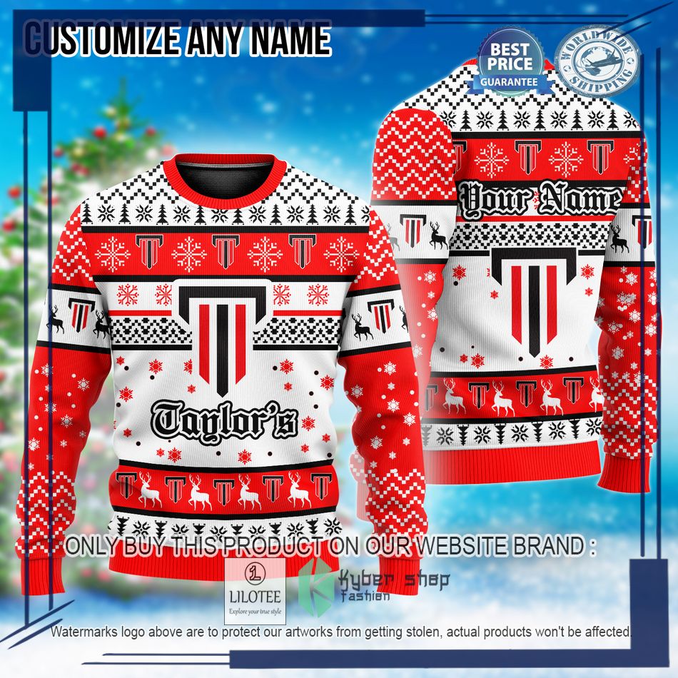 personalized taylors christmas sweater 1 57918