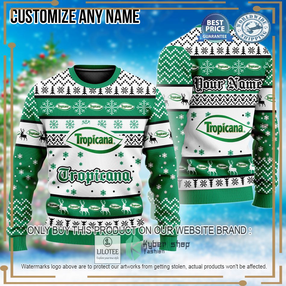 personalized tropicana ugly christmas sweater 1 50553