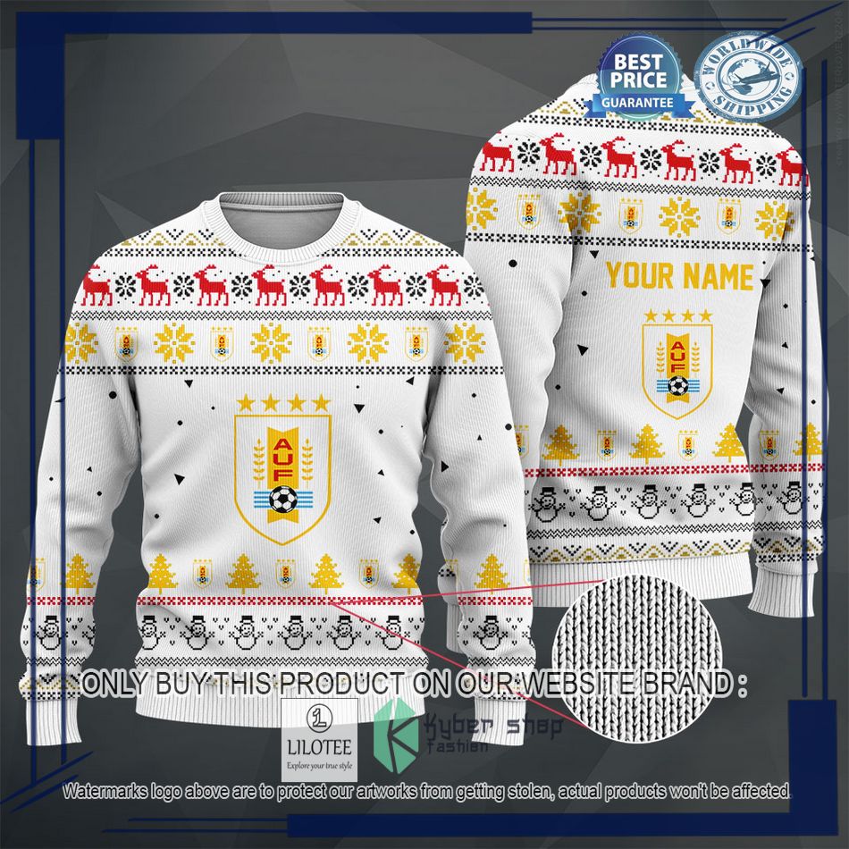 personalized uruguay football team christmas sweater hoodie sweater 2 9162
