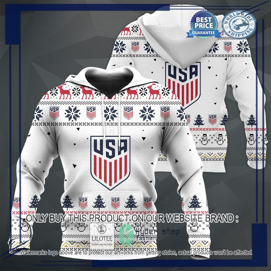 personalized usa football team christmas sweater hoodie sweater 1 95603