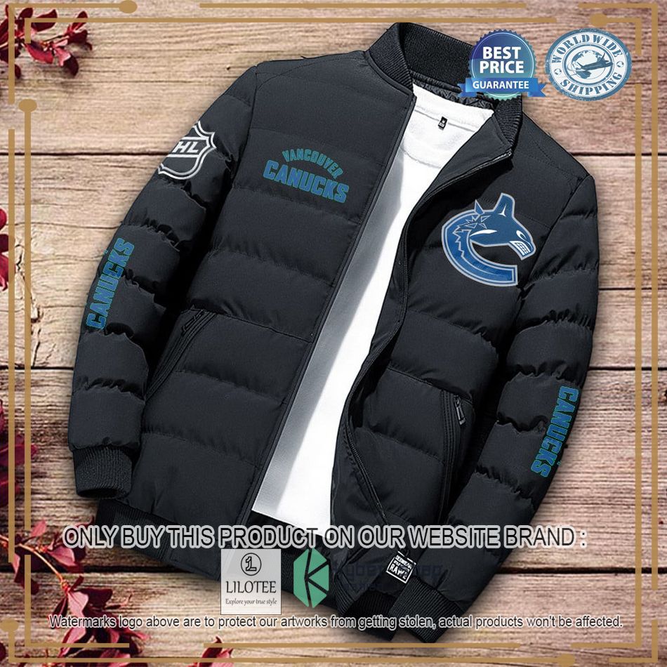 personalized vancouver canucks nhl down jacket 2 88136
