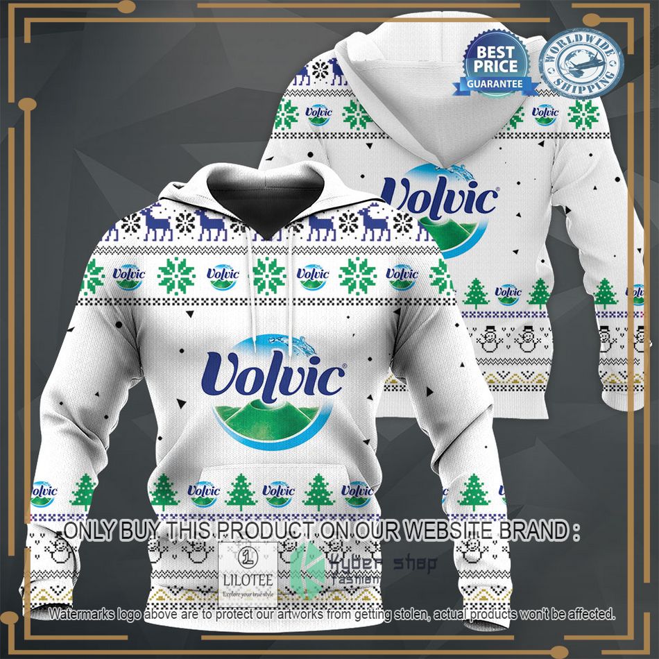 personalized volvic white sweater hoodie sweater 1 47360