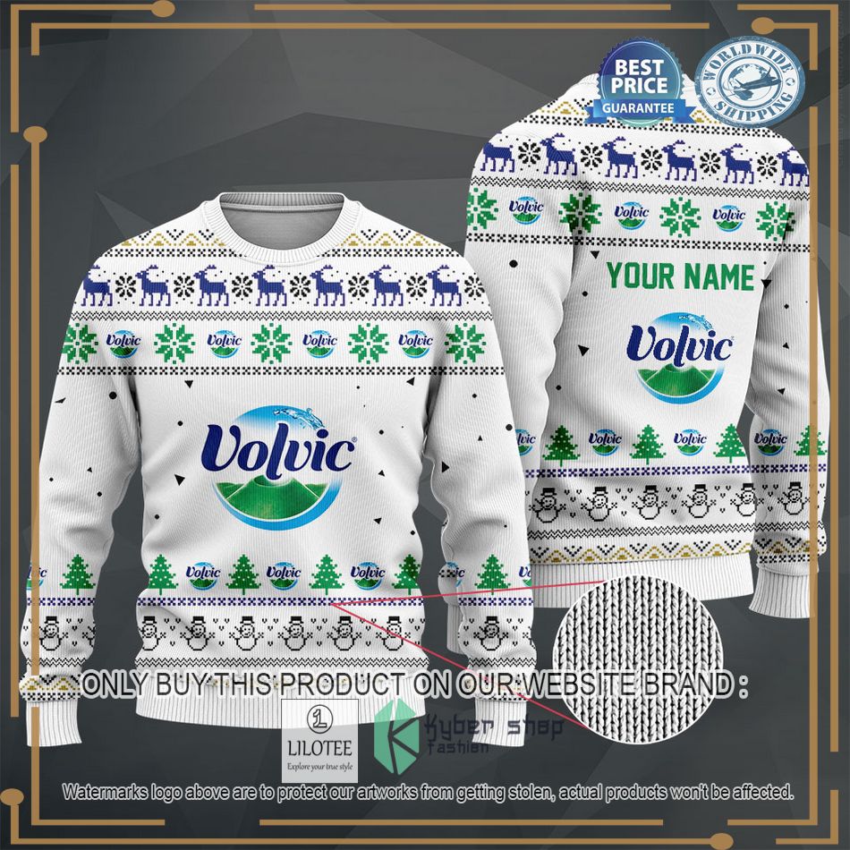 personalized volvic white sweater hoodie sweater 2 62612