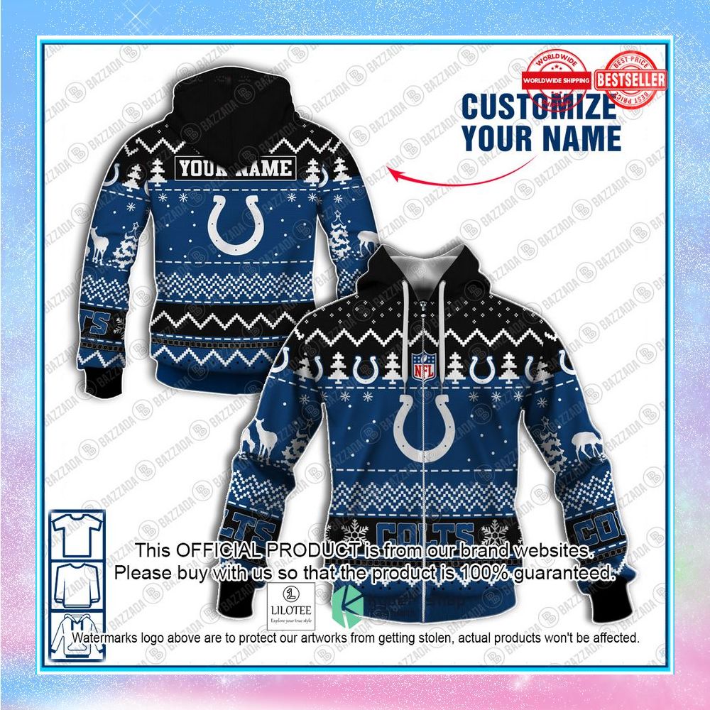 personalized xmas indianapolis colts shirt hoodie 2 118