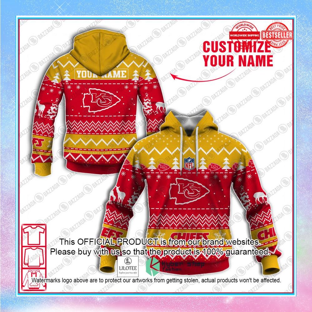 personalized xmas kansas city chiefs shirt hoodie 1 845