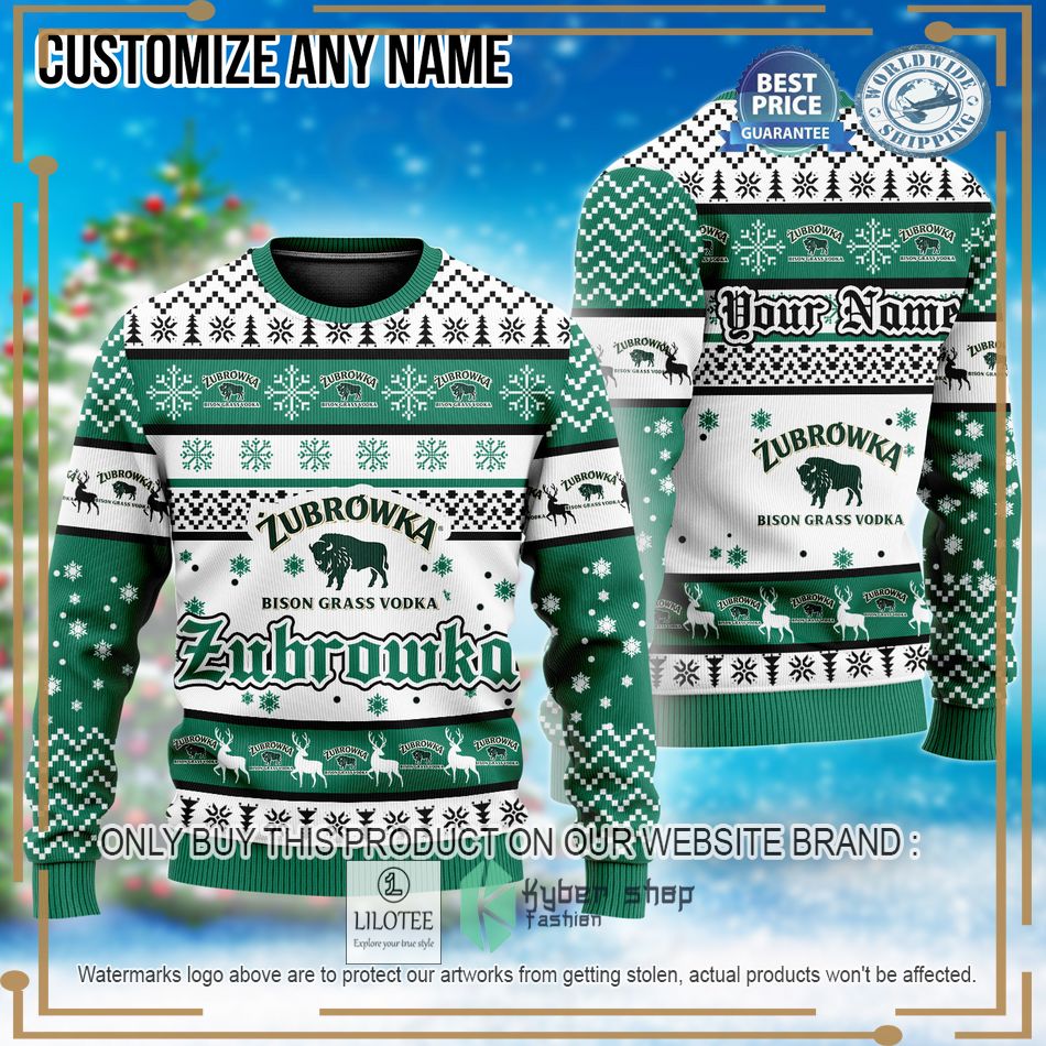 personalized zubrowka christmas sweater 1 23056