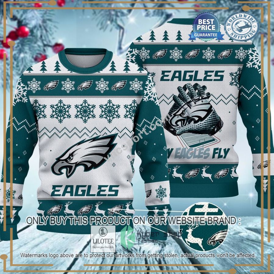 philadelphia eagles nfl christmas sweater 1 22282