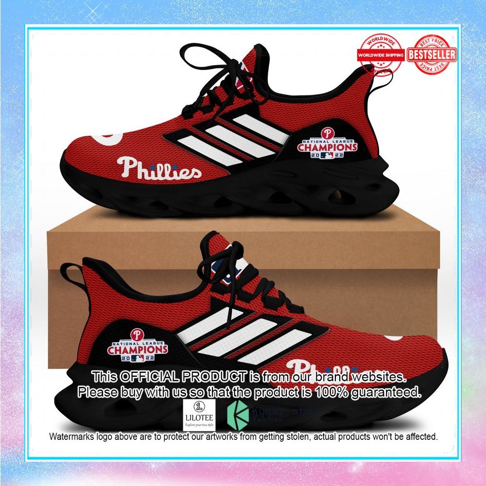 philadelphia phillies champions red clunky max soul shoes 1 991
