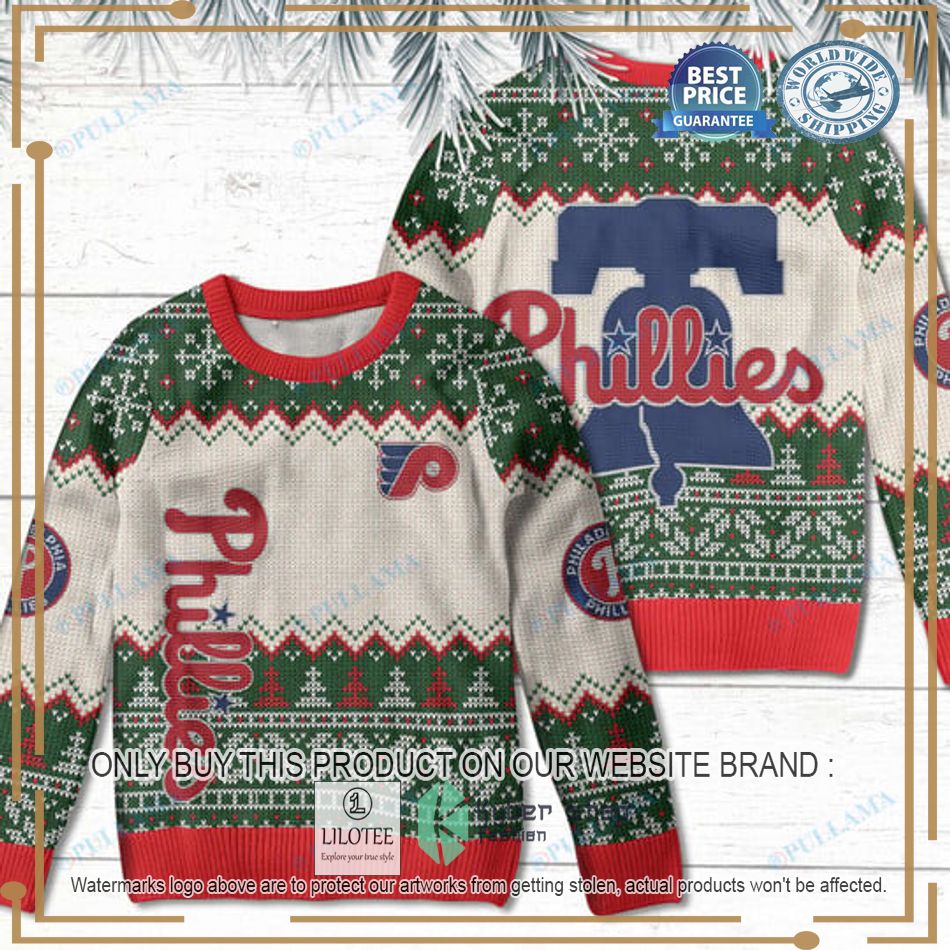 philadelphia phillies logo ugly christmas sweater 4 19003