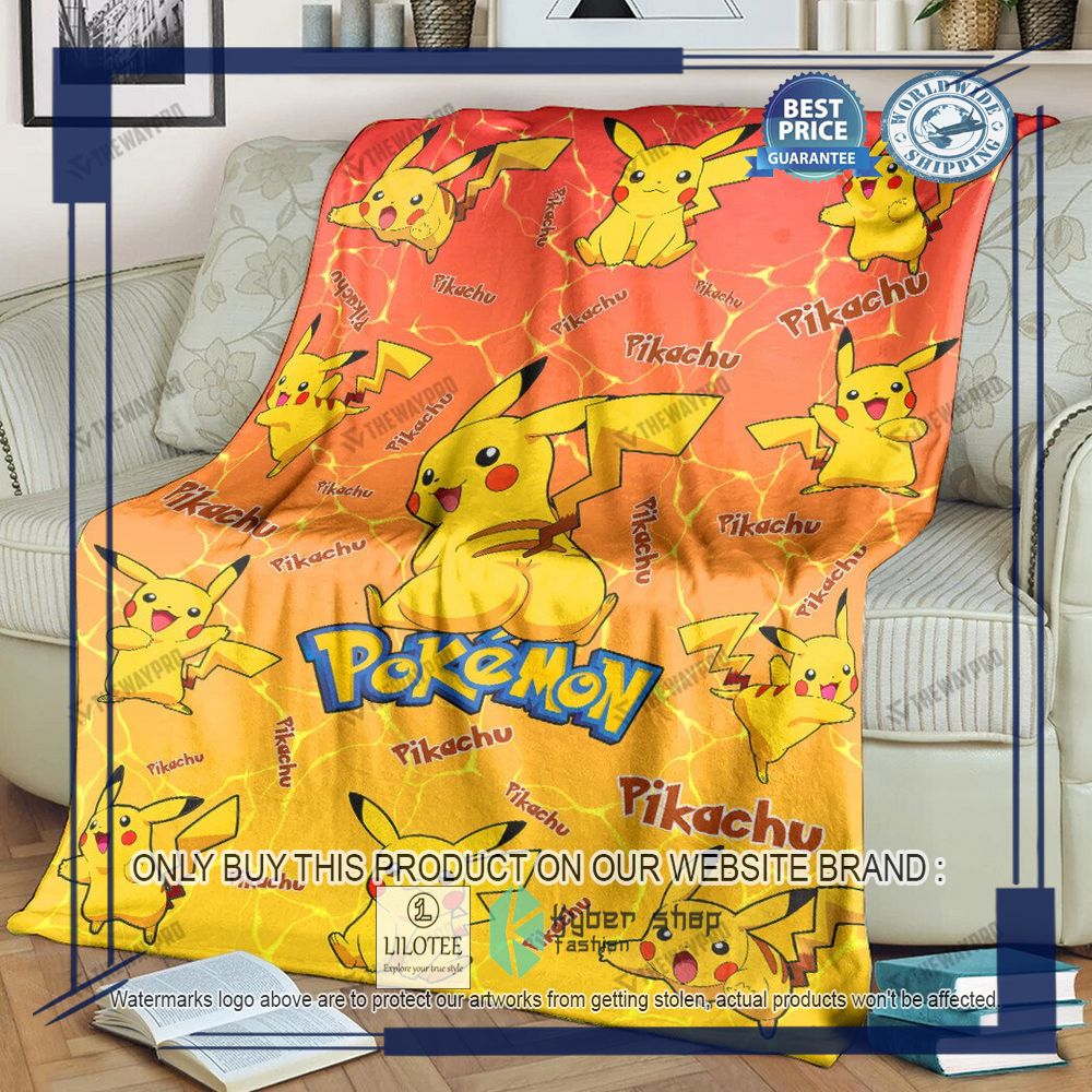 Pikachu Pokemon Blanket - LIMITED EDITION 6