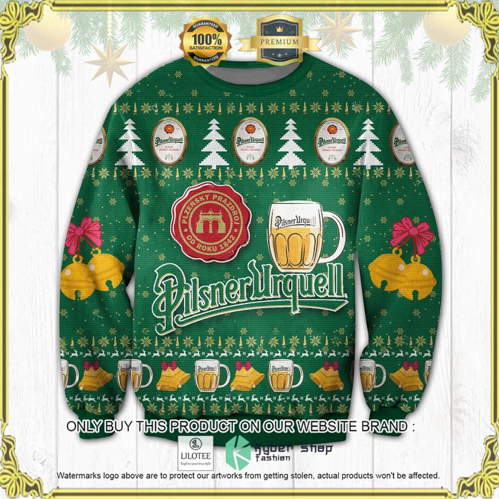 pilsner urquell knitted christmas sweater 1 78956