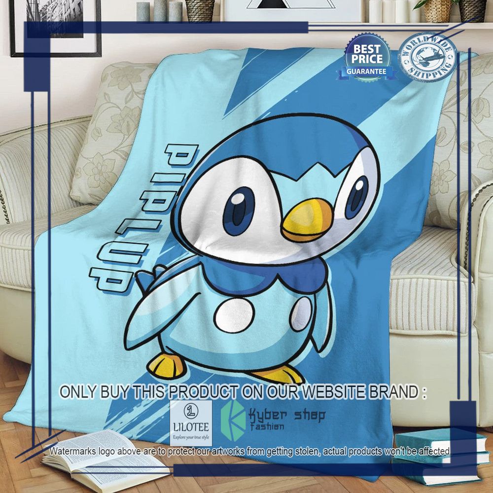 Piplup Pokemon Blanket - LIMITED EDITION 7
