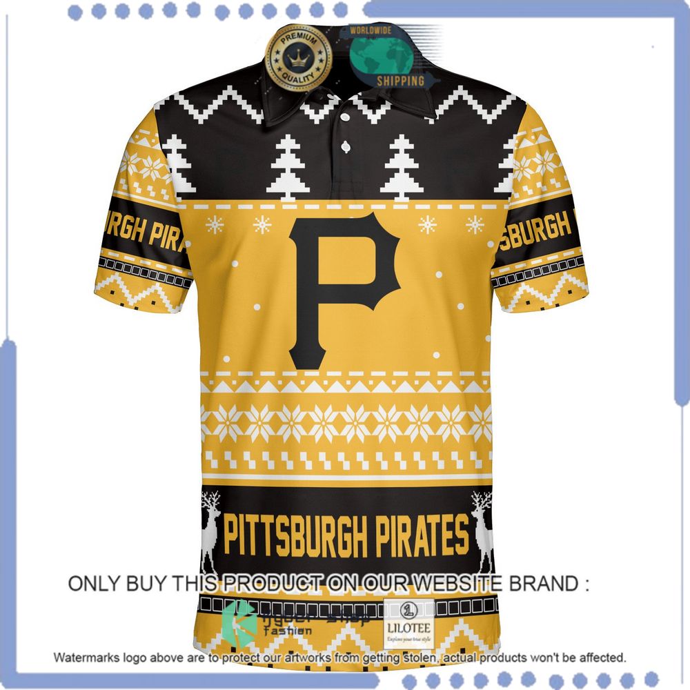 pittsburgh pirates personalized sweater polo 1 24796