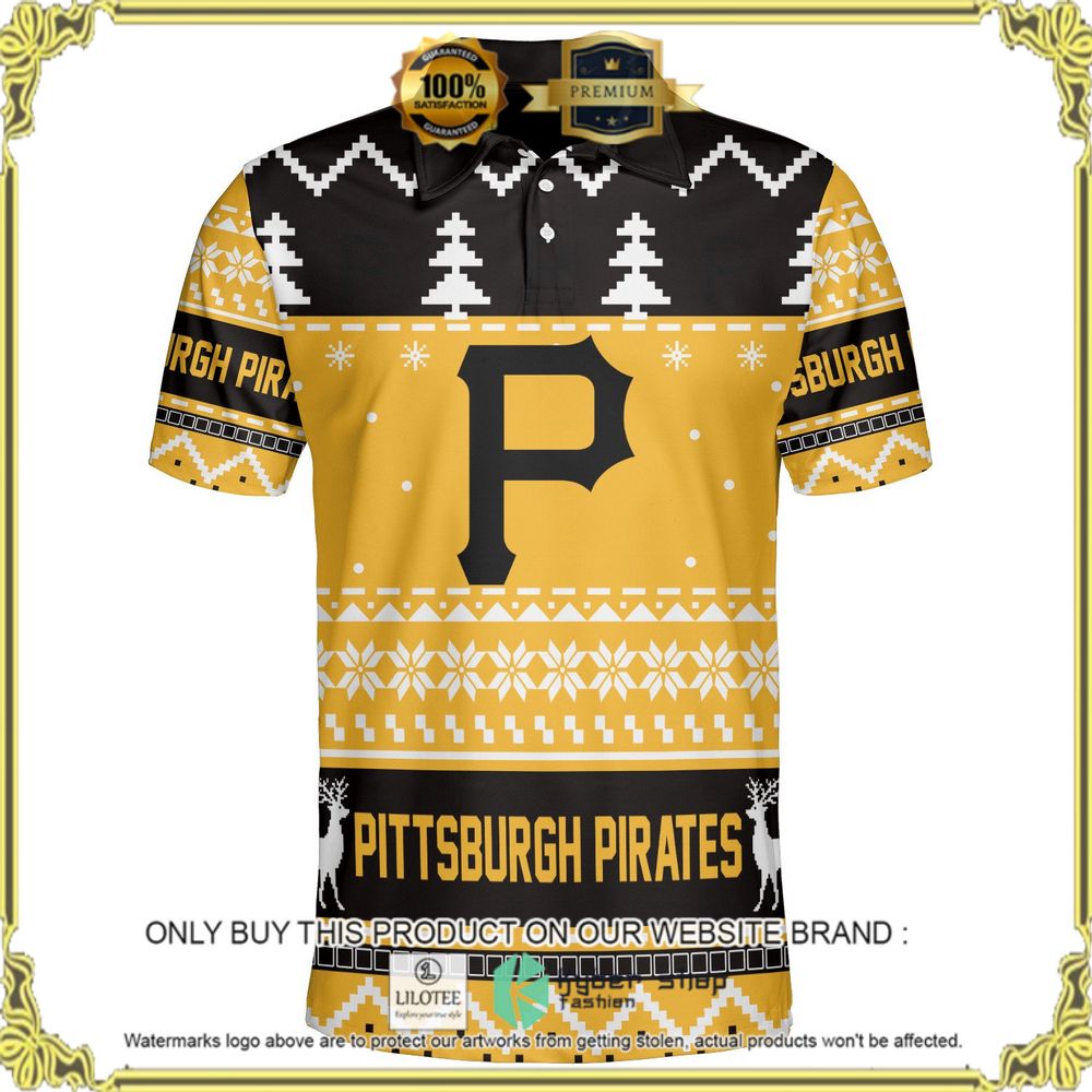 pittsburgh pirates personalized sweater polo 1 42189