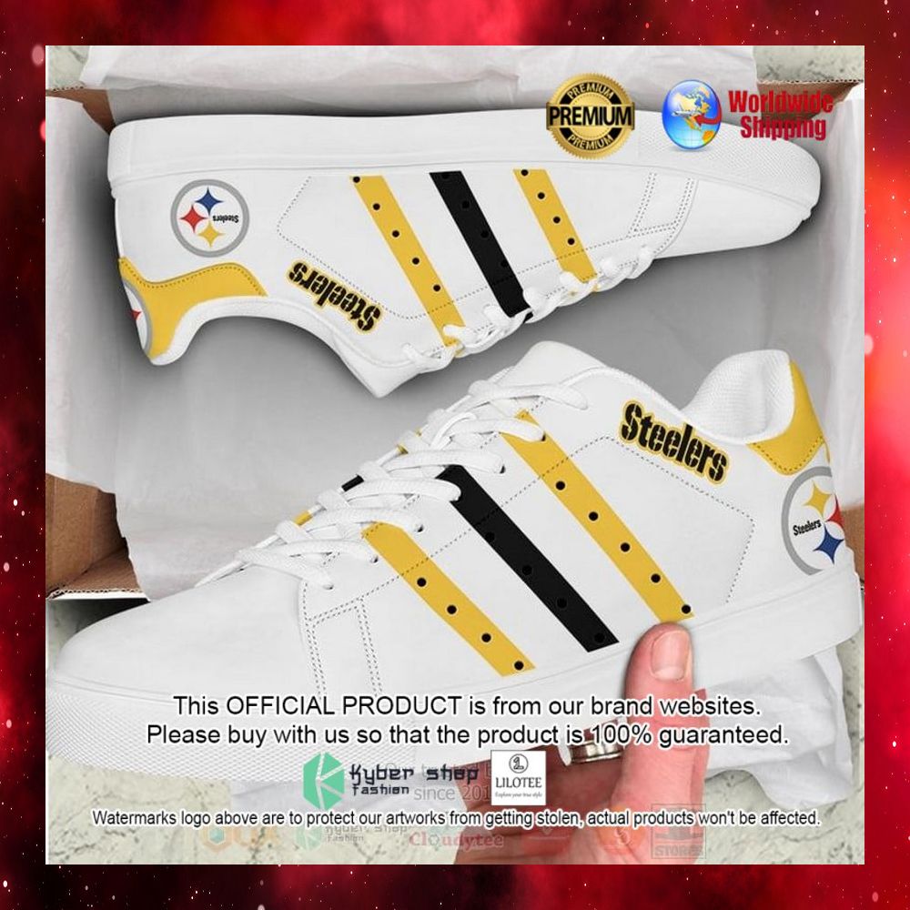 pittsburgh steelers nfl stan smith low top shoes 1 158