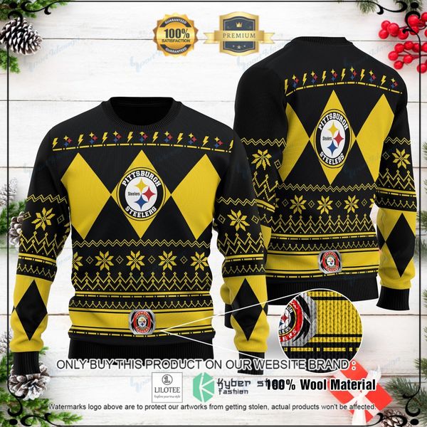 pittsburgh steelers nfl team woolen knitted sweater 1 62755