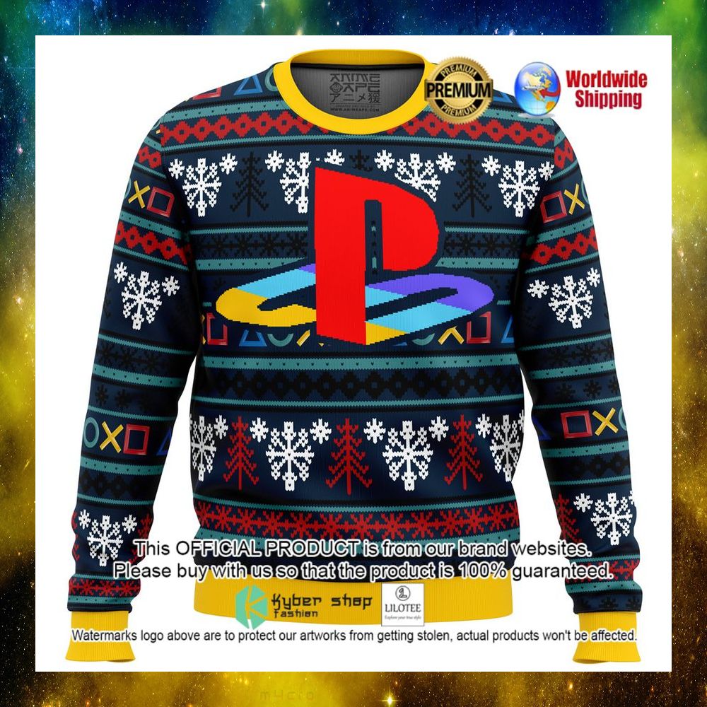 playstation game christmas sweater 1 122