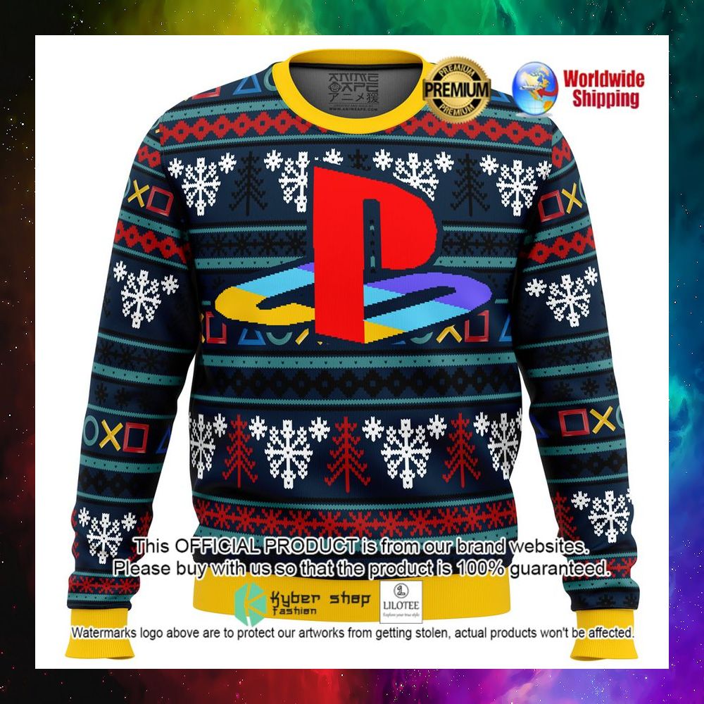 playstation game christmas sweater 1 568