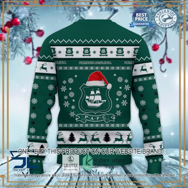 plymouth argyle f c christmas sweater 3 95703