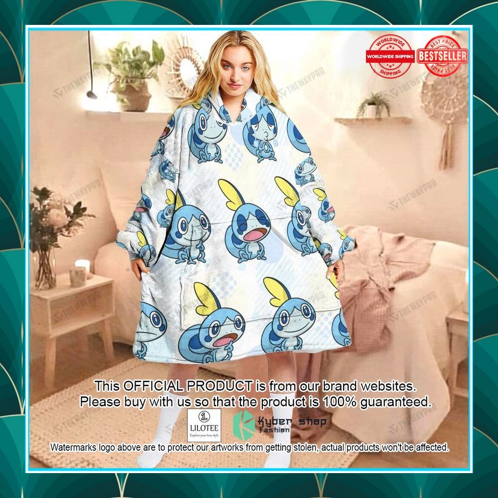 pokemon sobble oodie blanket hoodie 1 164