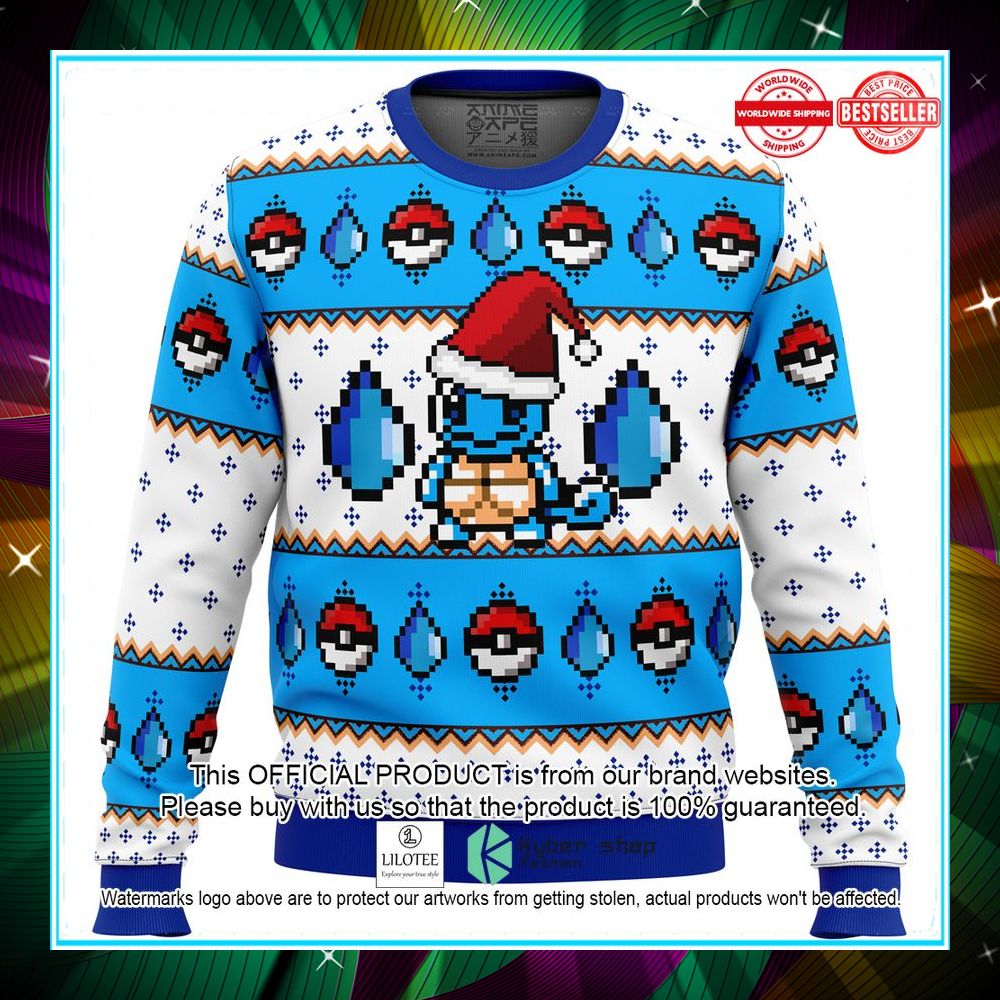pokemon squirtle sweater christmas 1 501