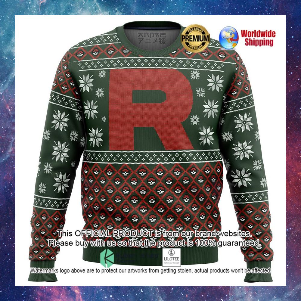 pokemon team rocket christmas sweater 1 395