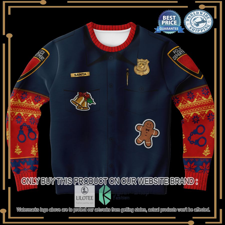police navidad christmas sweater 1 49728