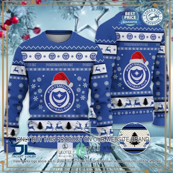 portsmouth f c christmas sweater 1 67655